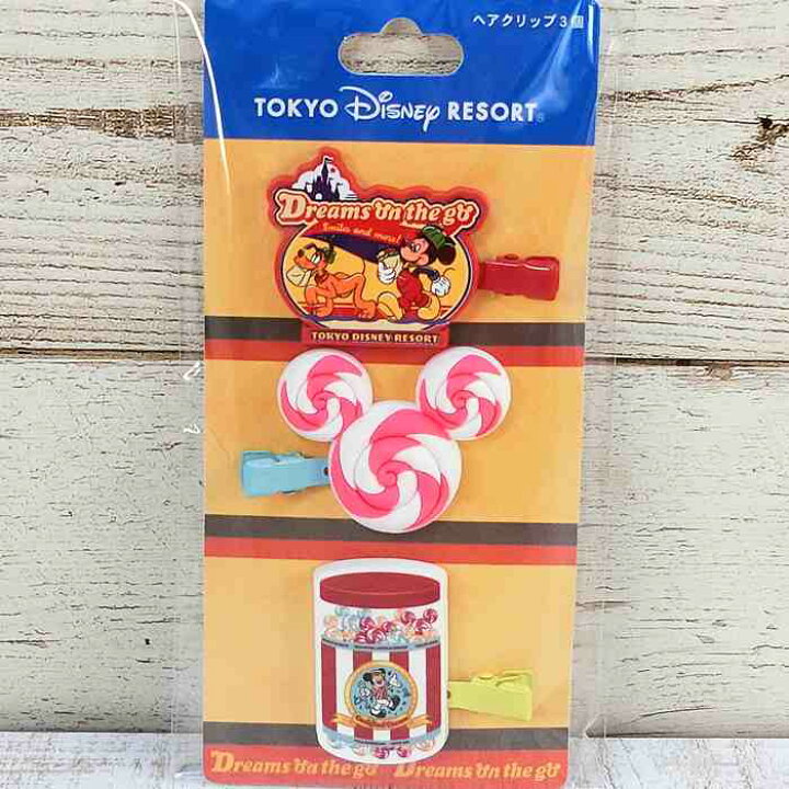 楽天市場】東京ディズニーリゾート ディズニー 通販 ヘアクリップ 3個 