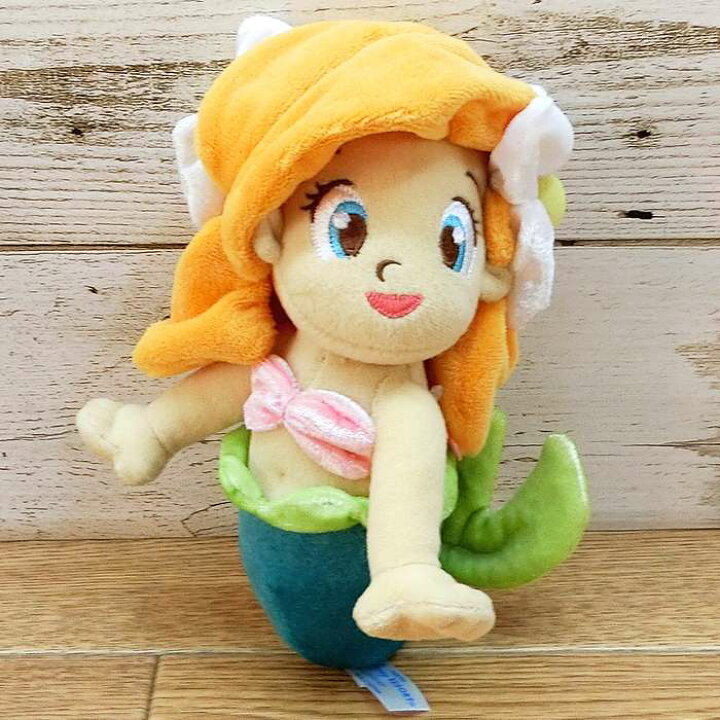 楽天市場 東京ディズニーリゾート ディズニー ベビーアリエル ぬいぐるみ リトルマーメイド アリエル 無料ギフトラッピング Tdr ディズニーランド ディズニーシー マスコット おみやげ お土産 リトル マーメイド ウィズマウス 楽天市場店