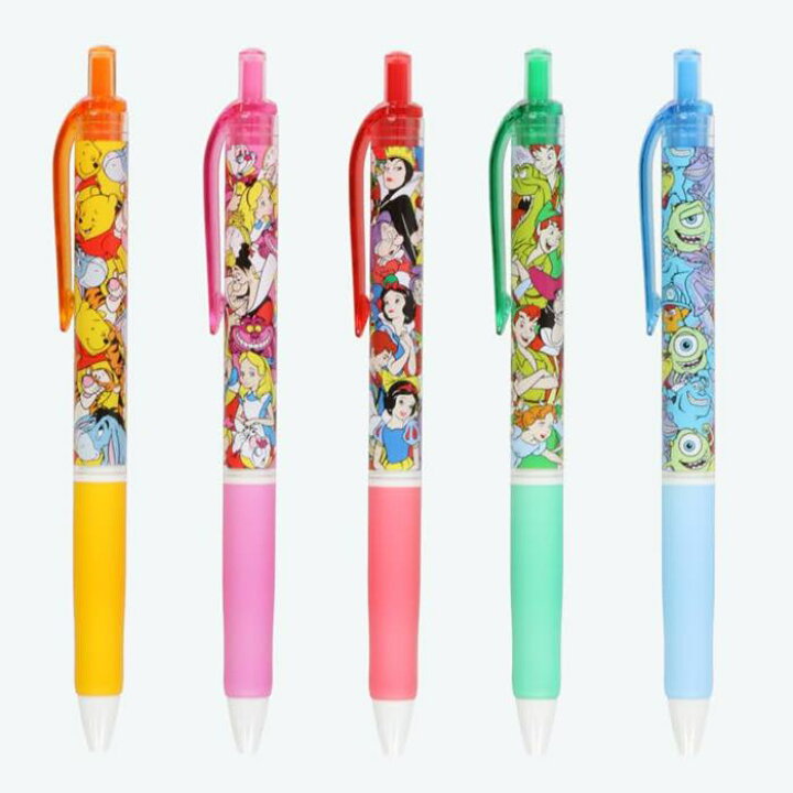 楽天市場 東京ディズニーリゾート ディズニー ジェットストリーム ボールペン 5本セット インク 黒 0 5mm 日本製 無料ギフトラッピング くまのプーさん ふしぎの国のアリス 白雪姫 ピーターパン モンスターズインク Tdr ディズニーランド ディズニーシー お土産 おみやげ