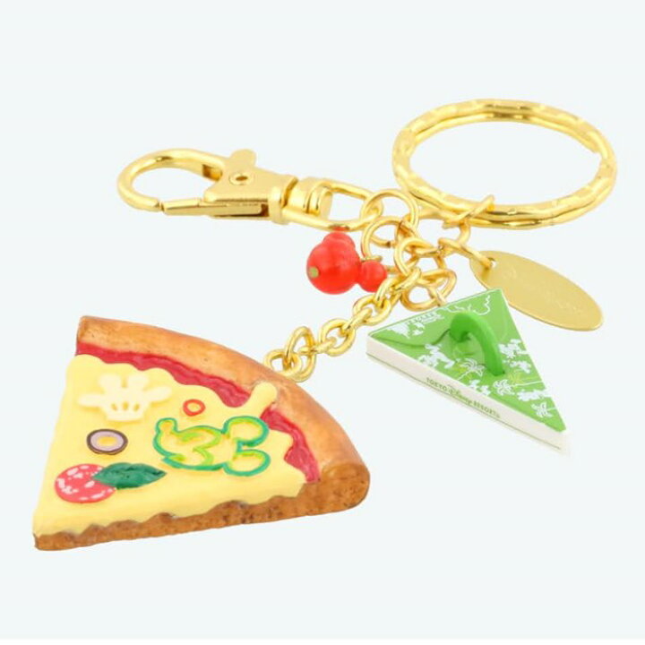 楽天市場 東京ディズニーリゾート 通販 ディズニー キーチェーン 3個セット ピザ パークフード 無料ギフトラッピング Tdr ディズニーランド ディズニーシー おみやげ お土産 キーホルダー ウィズマウス 楽天市場店