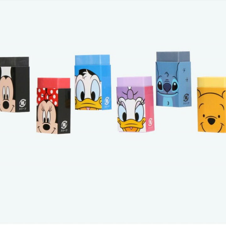 楽天市場 Tdr終売品 東京 ディズニー リゾート ディズニー 通販 消しゴム フェイス 6個セット 無料ギフトラッピング Tdr ディズニーランド ディズニーシー けしごむ ケシゴム おみやげ お土産 ウィズマウス 楽天市場店