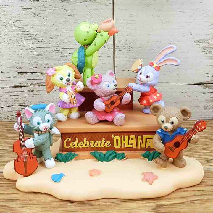 楽天市場 21年10月 再入荷 ハワイ直輸入 アウラニ ディズニーリゾート ディズニー オルメル ステラルー クッキーアン ダッフィー シェリー メモクリップ メモスタンド 無料ギフトラッピング おみやげ お土産 フィギュア オル メル ステラ ルー ダッフイー