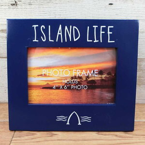 ハワイ直輸入! アウラニ ディズニーリゾート ディズニー レジン製 フォトフレーム 写真立て 無料ギフトラッピング おみやげ お土産 ネイビー 大人向け