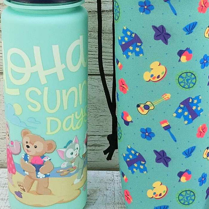 楽天市場 22年3月 超最新入荷 ハワイ直輸入 アウラニ リゾート ディズニー ダッフィー サニーデイズ ドリンクボトル ボトルカバー 付 無料ギフトラッピング おみやげ お土産 ダッフィーアンドフレンズ 水筒 ウィズマウス 楽天市場店