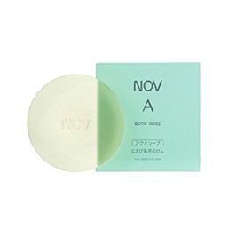 【土日祝日も出荷】NOV ノブ A アクネソープ 70g ニキビ 洗顔 石けん 石鹸 低刺激 オイルフリー 無香料 無着色 医薬部外品 国内正規品