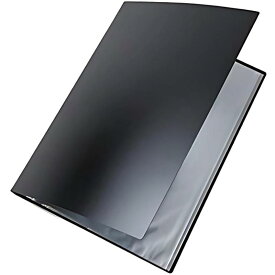 エースコア B3 クリアファイル 最大80枚収納 ポケット40枚 ポスター 賞状 新聞紙 画用紙 コレクション収納の保管や保護に