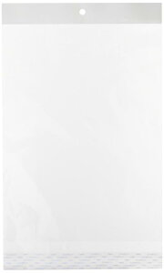 シモジマ ヘイコー 透明 OPP袋 クリスタルパック ヘッダー付 A4 100枚 H-A4 006755200