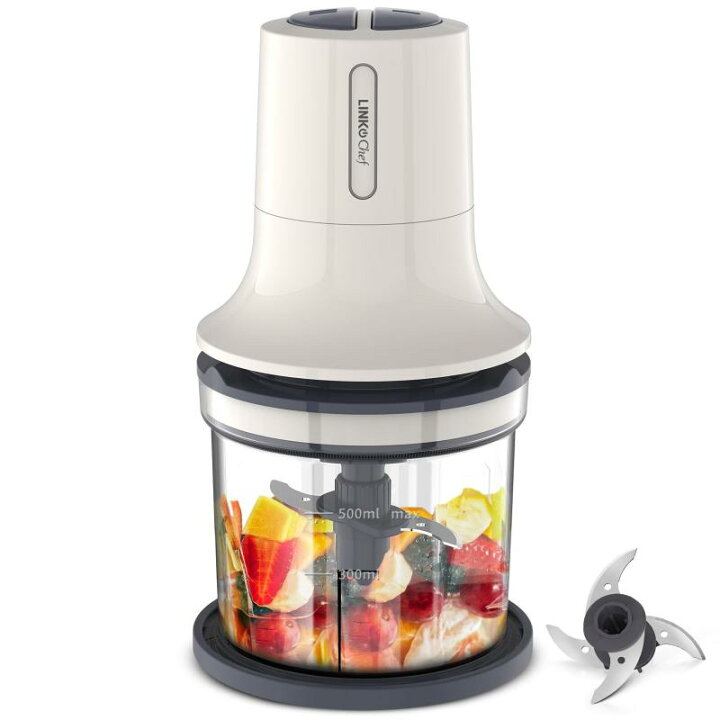 楽天市場】フードプロセッサー LINKChef ミキサー 小型 500ml 電動 