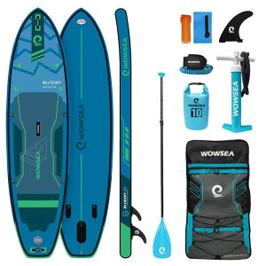 WOWSEA Bluesky B2 SUP Tbv Ct[^u X^hAbvph{[h JbNV[gt ύڏd130-150kg 萫 ~ K ނ }X|[c C (10.6)