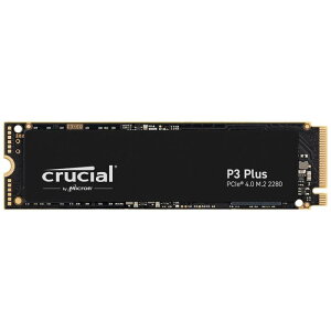 Crucial �N���[�V���� P3 Plus 500GB 3D NAND NVMe PCIe M.2 �����^SSD CT500P3PSSD8�y5�N�z