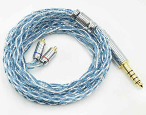 �yJSHiFi-Freedom�zMMCX4.4mm���P�[�u�� 8�c�⃁�b�L MMCX�C���z���A�b�v�O���[�h�P�[�u�� 4.4mm�C���t�H�������P�[�u�� (MMCX4.4mm)