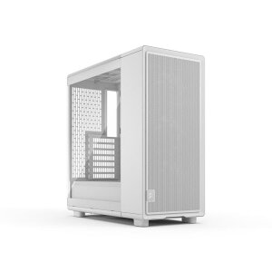 Fractal Design Epoch White TG Clear tint �~�h���^���[�^PC�P�[�X �����K���X�p�l�� �z���C�g FD-C-EPO1A-03 CS9340