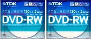 TDK DVD-RW �J��Ԃ��^��p120��