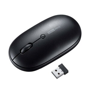 TTvC ÉCX}EX 2.4GHz USBڑ w 1200dpi(3iKؑ) 3{^ ^ ubN MA-WR187BK