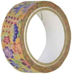 カミイソ産商 マスキングテープ 沖縄/紅型 桜松 15mm×7m GR-1021