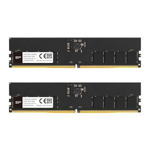 �V���R���p���[ DDR5 32GB (2x16GB) 5600MHz (PC5-44800) 288�s�� CL46 1.1V UDIMM Non-ECC �f�X�N�g�b�v RAM �R���s���[�^�[ ������ SP032GBLVU560F22