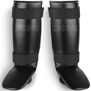 ZHENGTU �x�[�V�b�N���b�O�K�[�h ���K�[�X �L�b�N�{�N�V���O �i���Z ���T�|�[�^�[ �V���K�[�h ���˓��� 3cm���� �Ռ��z�� �L�b�N�{�N�V���O���K�[�X ��� �h�� �v���e�N�^�[ (�u���b�N, LXL)