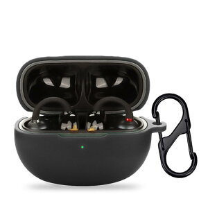 For EarFun Clip �P�[�X �J�o�[ Mosasa �V���R�� �ی�P�[�X �[�d�֗� �S�ʕی� �����h�~ ����~�� �y�� �L�Y�h�~ �X���� ���^ ���s �ϏՌ� �h�o-�u���b�N