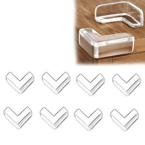 Lamiishop �R�[�i�[�K�[�h ���� 8��L�^ �R�[�i�[�N�b�V���� �����S���� ����ȒP �p �K�[�h �Ԃ���� �P�K�h�~ �p �ی� �e�[�u�� ���� �ی� �Ƌ� �p�N�b�V���� ���̊p �J�o�[ PVC�f�� �N���A