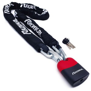 RADIKAL RK4170 �o�C�N����h�~�`�F�[���싞�� �n�C�Z�L�����e�B���d���� o10 �d���o�C�N�싞�� �Z�L�����e�B�K���[�W�A���J�[�`�F�[�� �o�C�N����h�~�`�F�[�� �X�N�[�^�[���]�� 170cm