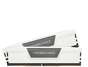 CORSAIR DDR5-5600MHz �f�X�N�g�b�vPC�p������ VENGEANCE DDR5�V���[�Y (PC5-44800) Intel XMP�������L�b�g 64GB �z���C�g [32GB×2��] CMK64GX5M2B5600C40W