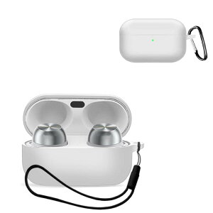 For Technics EAH-AZ100 �p �P�[�X �J�o�[ �yKONXISA�z���C�����X�C���z�� �P�[�X �V���R���f�� ���p���₷�� �ϏՌ� �h���h�o �E�H�b�V���u���i�J���r�i�t��+�X�g���b�v�t�� �j �����[�d�\ ����