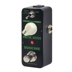 SONICAKE ディレイ&リバーブ ギター エフェクター ペダル Digital Reverb