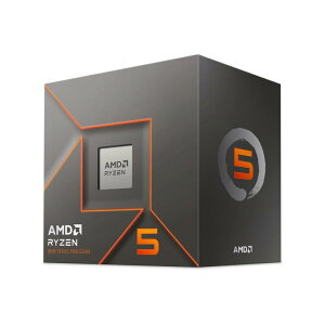 AMD CPU Ryzen 5 8400F, with Wraith Stealth Cooler AM5 4.2GHz 6�R�A / 12�X���b�h 22MB 65W ���K�i 100-100001591BOX/EW-1Y