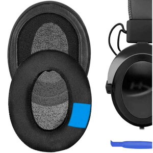Geekria C[pbh Sport ݊ pbh HyperX Cloud III/II/Alpha/Flight/Stinger/Revolver S wbhzɑΉ pbh C[/C[Jbv (pWF/ɑ ubN)