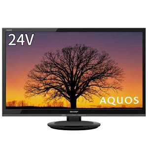 �V���[�v �n�C�r�W���� �t���e���r 2T-C24AC1 �O�t��HDD�Ή� AQUOS 24V�^