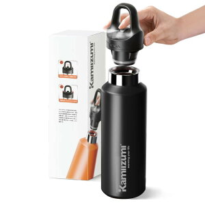 [Kamiizumi]���� �X�e�����X�{�g�� 900ml 640ml �y�Ў莩���X�C�b�`�E�R���h�~�z�^��f�M �ۉ� �ۗ� �����^�� ��e�� ������ �􂢂₷�� �R�[�q�[ �g���x���{�g�� �������t�� �X�|�[�c �A�E�g�h�A