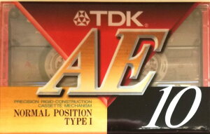 TDK �J�Z�b�g�e�[�v AE 10�� �������N�b�L�� AE-10A