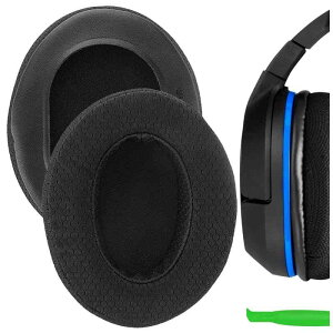 Geekria �C���[�p�b�h Comfort �݊��� �p�b�h TurtleBeach Stealth 400, 500X, 700X, 420X, Ear Force XO SEVEN, XP500, PX5, PX4, X42 �w�b�h�z���ɑΉ� �p�b�h