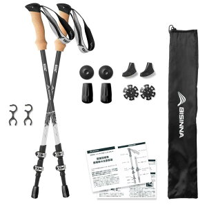 BISINNA gbLO|[ 63-135cmLk y7075A~ 2{Zbg oRpXgbN RNObv ߃Xgbv EI[LO AEghA oCLO oR jp p[ܕt 