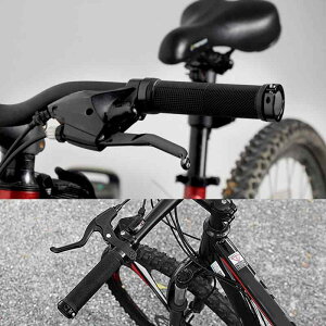 自転車 グリップ ハンドルグリップ交換 滑り止めゴム製 内径22mm マウンテンバイク MTB BMX 折りたたみ式自転車 クロスバイク 汎用 左右ペア 握りやすい 六角レンチ付属