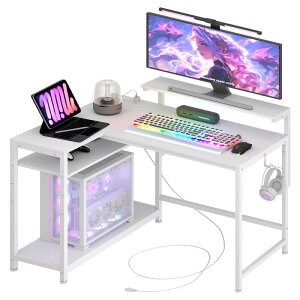 �y���j�^�[��1�t���E�I�������߁E���E�ݒu�\�zLunarLight PC�p�\�R���f�X�N ��110×���s��80×����72cm �e�����[�N L�^�f�X�N�E���E�g�݊������R ���j�^�[��̍���7�i�K���߁i12�`36cm�Ή��j