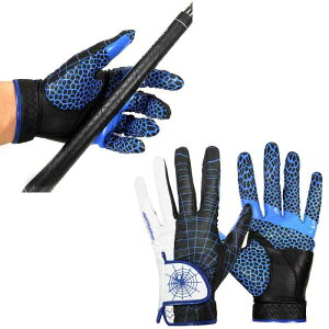 XpC_[Obv StO[uY -u[/SpiderGrip Nonslip Golf Glove (Blue),XL/25
