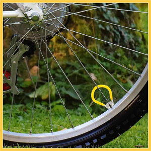 BULLSPANN 自転車ホイールスポークレンチ バイク サイクリングスパナ修理ツール 3.7 mm イエロー 2個 自転車用 交換品