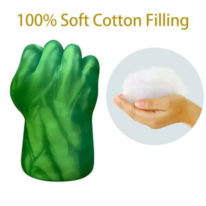 LeFeng ゴルフクラブヘッドカバー 460ccドライバーとフェアウェイウッドに最適 面白いヤシの形の木製ヘッドカバー (グリーンの拳、ドライバー)