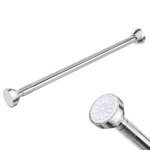 OWLKELA �˂�����_ ���� ���ς�_ �������s�v �c�b�p���_ �ω׏d25KG �L�k�_ �X�e�����X �������� ���� �����C �J�[�e�� �������߉\�i50-80cm�j