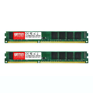 WINTEN �f�X�N�g�b�vPC�p������ DDR3-1600 16GB�i8GB×2���j��d�� 240Pin CL11 1.35V 1.5V DIMM SDRAM �����������[ ���݃������[�y5�N�E�����zWT-LD1600-D16GBL