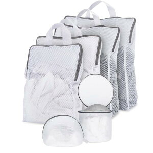 Vinnatsu�����h���[�l�b�g ������ 6������ ����l�b�g�����t�� ���ϋv���̃t�@�X�i�[�t�� �n�j�J���\�� �^����h�~ ���ݖh�� ��� ����l�b�g ���󂠂� laundry net �ƒ�p ���s���[ ����@