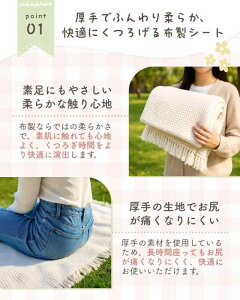 LIFANDY W[V[g sNjbNV[g sNjbN}bg z 1l`4lp ܂肽  Lv uPbg picnic mat RpNg B (zCg, 130cm×180cm)