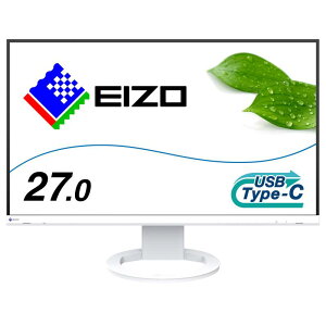 EIZO �r�W�l�X�X�^���_�[�h���j�^�[ | FlexScan EV2720S-WT | 27.0�^2560×1440�EUSB Type-C(70W���d)�E�X�^���h���E�z���C�g