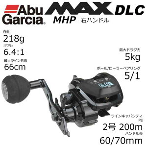 AbuGarcia (AuKVA) MAX DLC MHP  fW^CJE^[ E [a nCM p[nhf