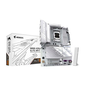 GIGABYTE B850 AORUS ELITE WIFI7 ICE - AMD Ryzen �p �z���C�g�F ATX ��ʃQ�[�~���O�}�U�[�{�[�h MB6673