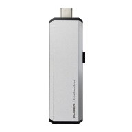 エレコム 外付けSSD 500GB USB3.2(Gen1) PS5/PS4(メーカー動作確認済) スライド式 Type-C&amp;Type-A両対…