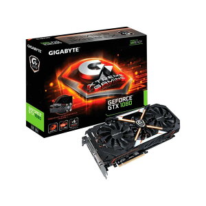 GIGABYTE rfIJ[h GEFORCE GTX 1080 Q[~Of GV-N1080XTREME GAMING-8GD-PP