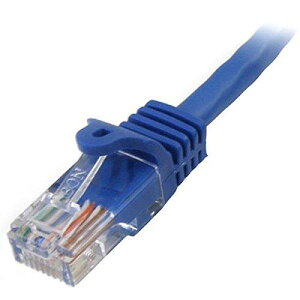StarTech.com JeS[5e LANP[u 2m u[ RJ45RlN^(c܂h~Jo[t) C[TlbgΉCat5e UTPP[u 45PAT2MBL