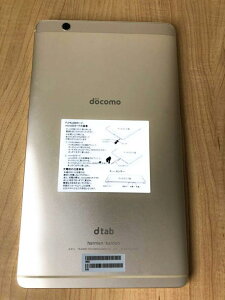 HUAWEI(t@[EFC) dtab compact 16GB S[h d-01J docomo